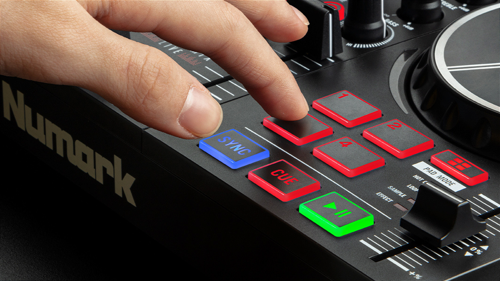 Controladora de DJ Numark Party Mix Live